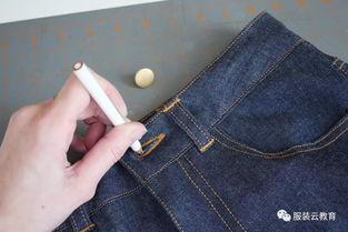 成人牛仔裤制作视频