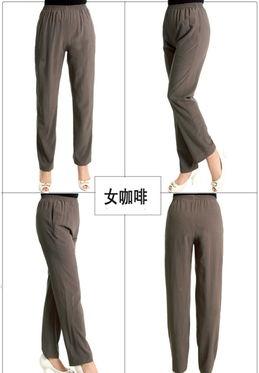 成人真丝裤子图片欣赏视频,真丝裤子时尚风采赏析
